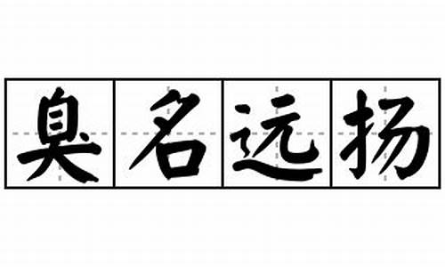 臭名远扬举世闻名造句_用臭名远扬和举世闻名造一个句子